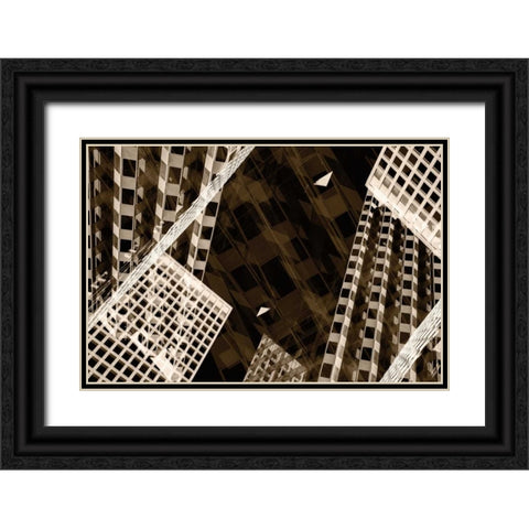 Industry I Black Ornate Wood Framed Art Print with Double Matting by Stelfox, Norm