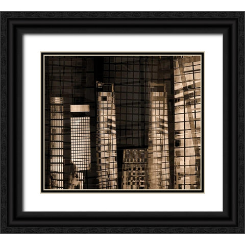 Industry II Black Ornate Wood Framed Art Print with Double Matting by Stelfox, Norm
