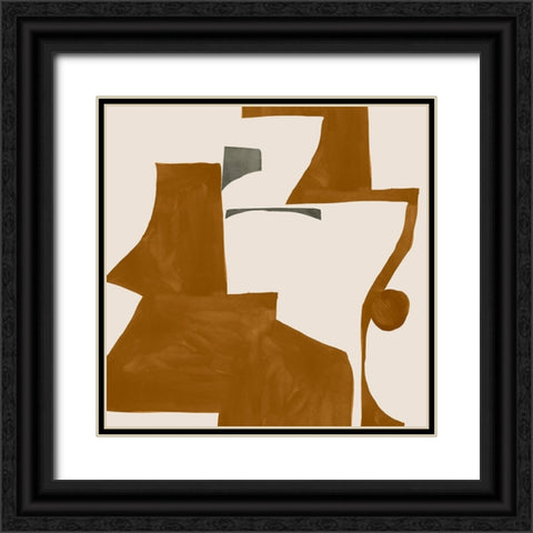Forecast I  Black Ornate Wood Framed Art Print with Double Matting by Sozi