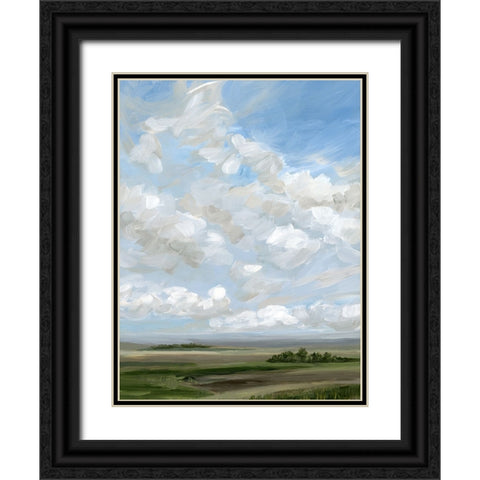 Endless Sky Black Ornate Wood Framed Art Print with Double Matting by Walsh, Nicole