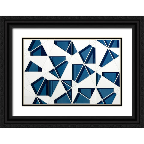 Vangindertael - Puzzle Black Ornate Wood Framed Art Print with Double Matting by Vangindertael