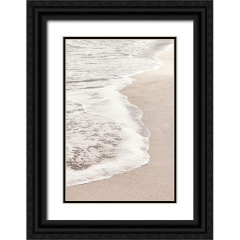 Studio III - Beach 006 Black Ornate Wood Framed Art Print with Double Matting by Studio III