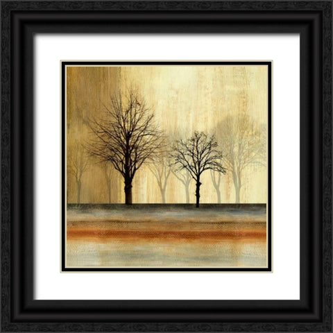 Escape Black Ornate Wood Framed Art Print with Double Matting by PI Studio