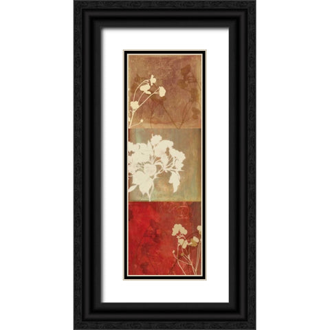 Rustique II Black Ornate Wood Framed Art Print with Double Matting by PI Studio