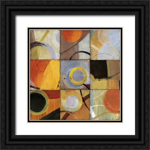 Hole in  Nine Black Ornate Wood Framed Art Print with Double Matting by PI Studio