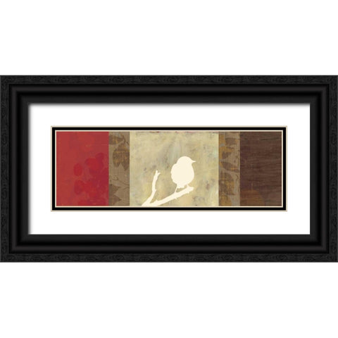 Out on a Limb II Black Ornate Wood Framed Art Print with Double Matting by PI Studio