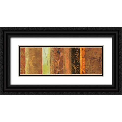 Autumn Soprana Black Ornate Wood Framed Art Print with Double Matting by PI Studio