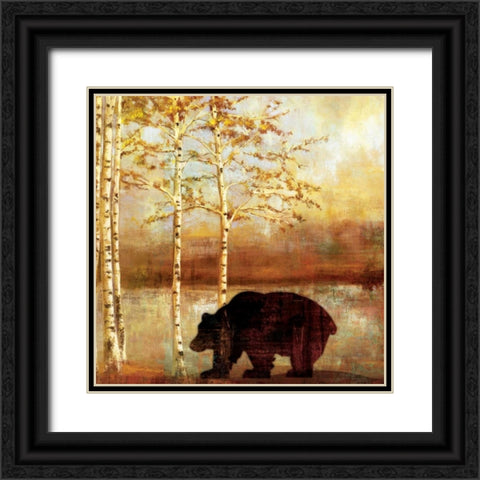 Great Bear Black Ornate Wood Framed Art Print with Double Matting by PI Studio