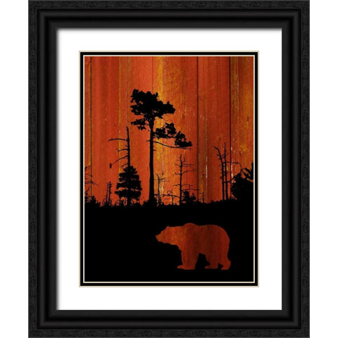 Great Claw Black Ornate Wood Framed Art Print with Double Matting by PI Studio