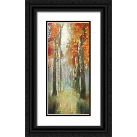 Path of Dreams Black Ornate Wood Framed Art Print with Double Matting by PI Studio