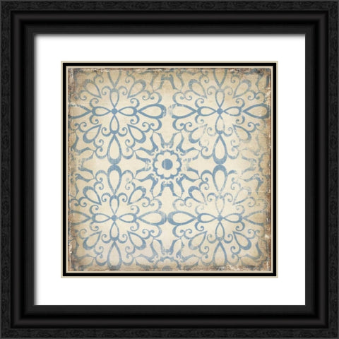 Regency IV Black Ornate Wood Framed Art Print with Double Matting by PI Studio