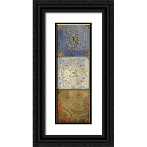 Scarboro Fair I Black Ornate Wood Framed Art Print with Double Matting by PI Studio
