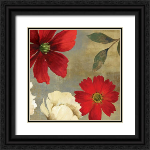 Up Close II Black Ornate Wood Framed Art Print with Double Matting by PI Studio