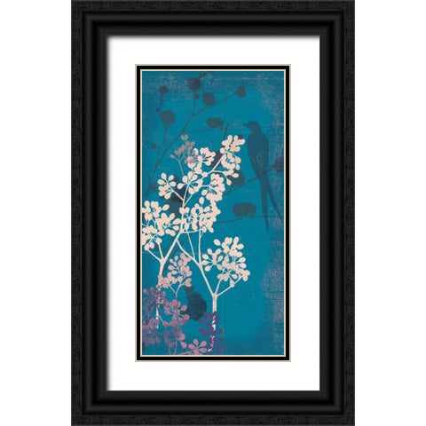 Birds Eye View II Black Ornate Wood Framed Art Print with Double Matting by PI Studio