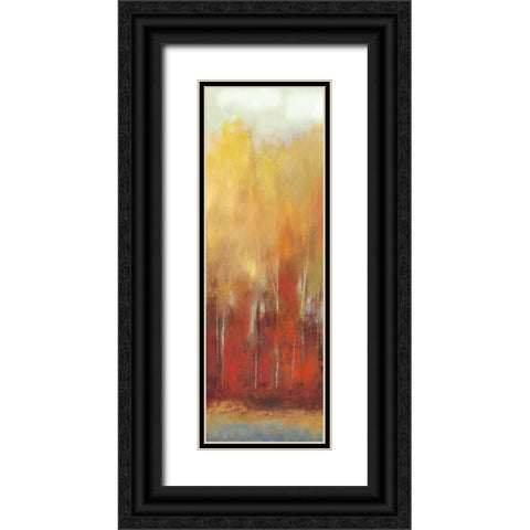 Haze II Black Ornate Wood Framed Art Print with Double Matting by PI Studio