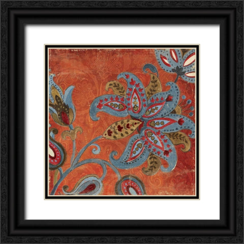 Spice Trade I Black Ornate Wood Framed Art Print with Double Matting by PI Studio