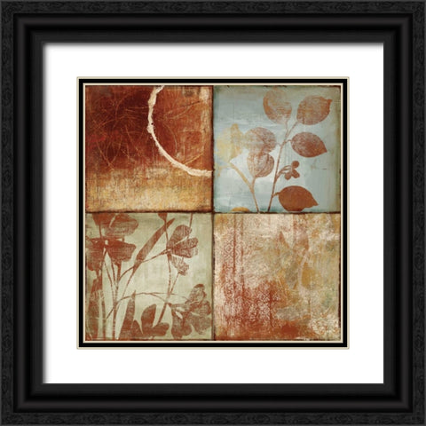 Treasures I Black Ornate Wood Framed Art Print with Double Matting by PI Studio