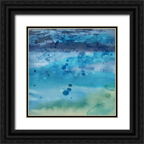 Into the Deep II Black Ornate Wood Framed Art Print with Double Matting by PI Studio