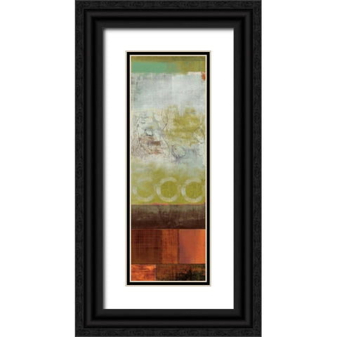 Bliss Black Ornate Wood Framed Art Print with Double Matting by PI Studio