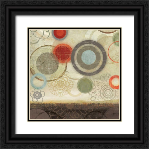 Tango II Black Ornate Wood Framed Art Print with Double Matting by PI Studio