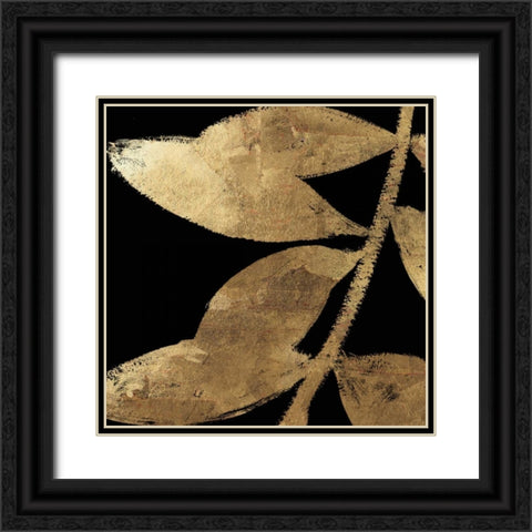 Gilded II Black Ornate Wood Framed Art Print with Double Matting by PI Studio