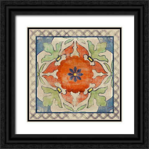 Mexi Casa II Black Ornate Wood Framed Art Print with Double Matting by PI Studio