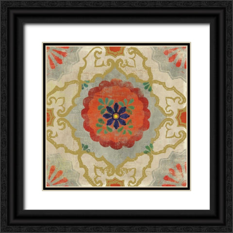 Mexi Casa IV Black Ornate Wood Framed Art Print with Double Matting by PI Studio