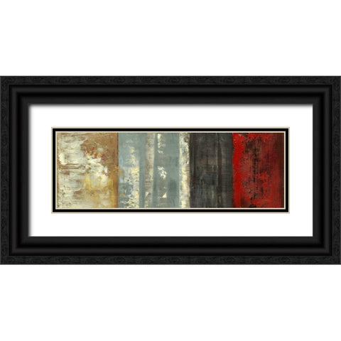 Birch Black Ornate Wood Framed Art Print with Double Matting by PI Studio