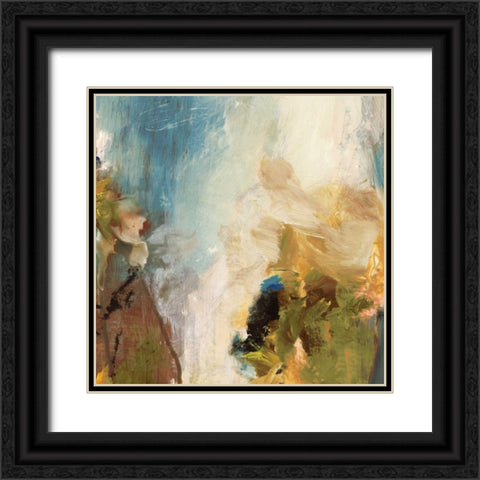 Crashing Waves II Black Ornate Wood Framed Art Print with Double Matting by PI Studio