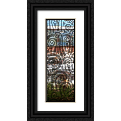 Anonymity III Black Ornate Wood Framed Art Print with Double Matting by PI Studio