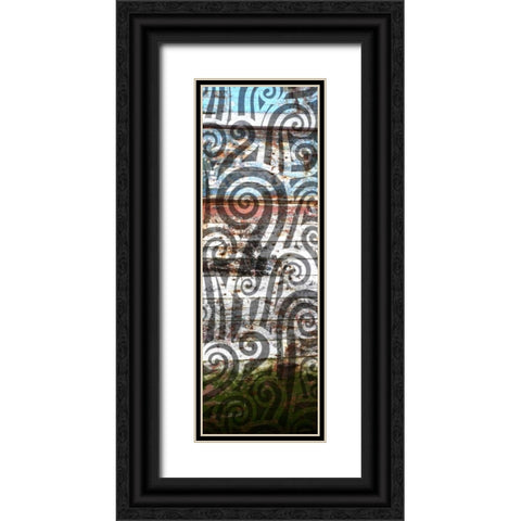 Anonymity IV Black Ornate Wood Framed Art Print with Double Matting by PI Studio