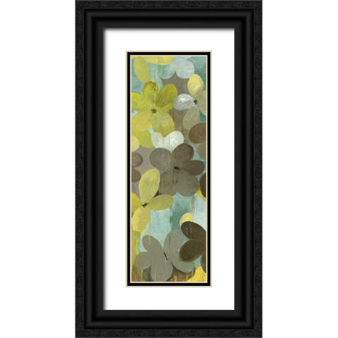 Acquiesce Black Ornate Wood Framed Art Print with Double Matting by PI Studio