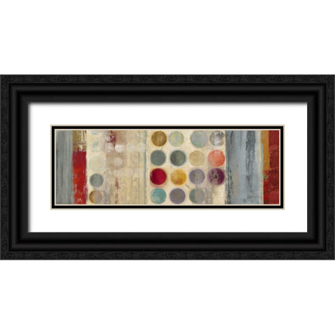Sundried and Spotted Black Ornate Wood Framed Art Print with Double Matting by PI Studio