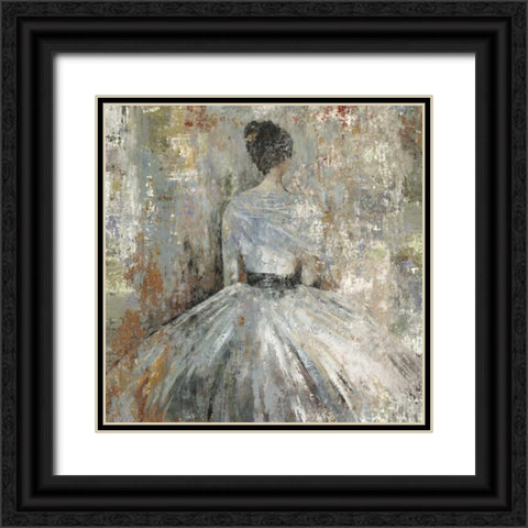 Intuitive Moment III Black Ornate Wood Framed Art Print with Double Matting by PI Studio