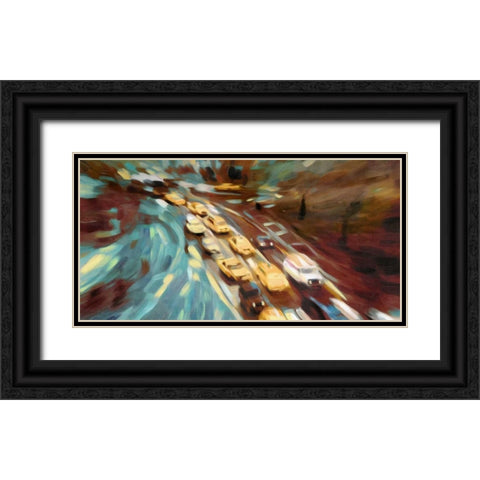 Velvet Highway Black Ornate Wood Framed Art Print with Double Matting by PI Studio