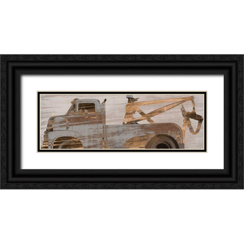 Memoir Black Ornate Wood Framed Art Print with Double Matting by PI Studio