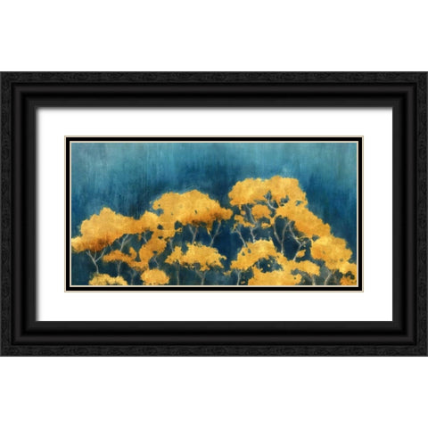 Fresh Endeavor Black Ornate Wood Framed Art Print with Double Matting by PI Studio