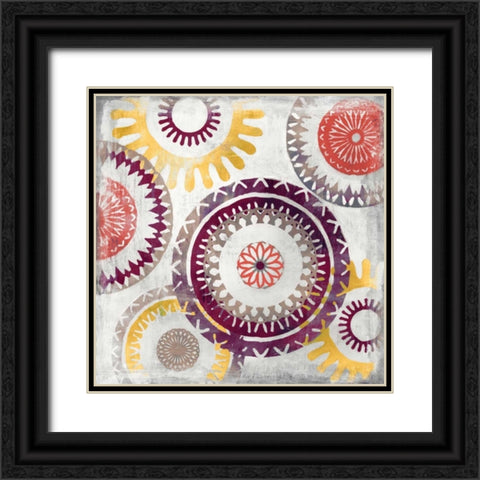 Play Black Ornate Wood Framed Art Print with Double Matting by PI Studio