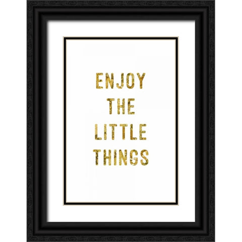 Lip Love Black Ornate Wood Framed Art Print with Double Matting by PI Studio