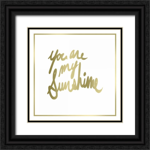 You are worth it all Border Black Ornate Wood Framed Art Print with Double Matting by PI Studio