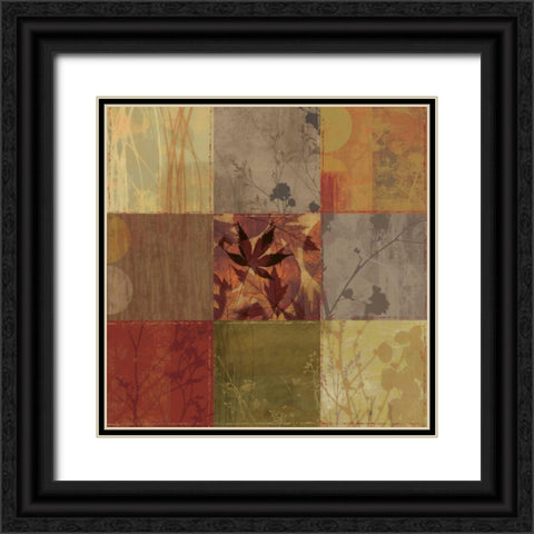 Botanical Reflections - Oversize Black Ornate Wood Framed Art Print with Double Matting by Pearce, Allison