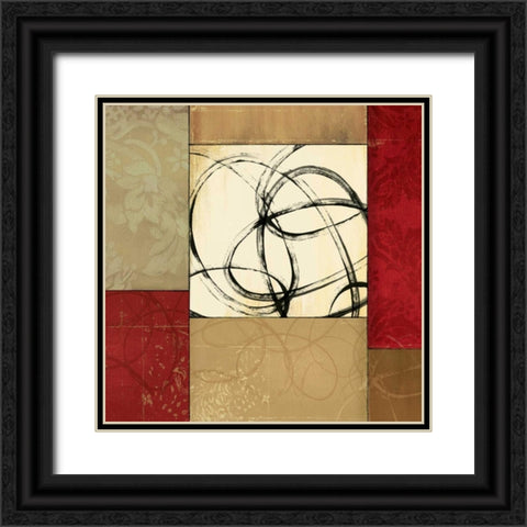 Joie de Vivre II Black Ornate Wood Framed Art Print with Double Matting by Pearce, Allison