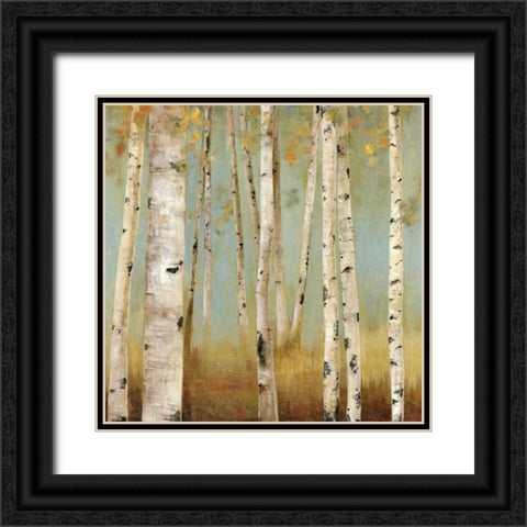 Eco I Black Ornate Wood Framed Art Print with Double Matting by Pearce, Allison