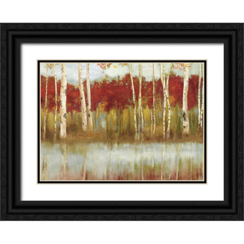 The Edge II Black Ornate Wood Framed Art Print with Double Matting by Pearce, Allison