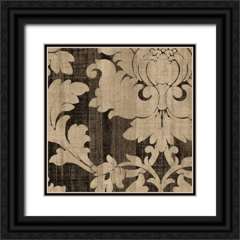 Chocolate II Black Ornate Wood Framed Art Print with Double Matting by Pearce, Allison