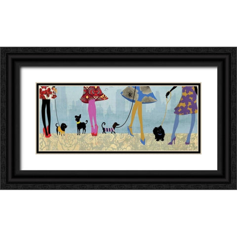 Quality Time I Black Ornate Wood Framed Art Print with Double Matting by Pearce, Allison