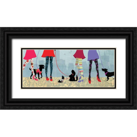 Quality Time II Black Ornate Wood Framed Art Print with Double Matting by Pearce, Allison