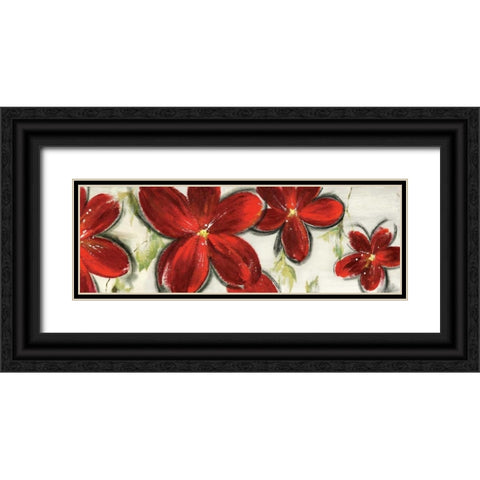 Ardour II  Black Ornate Wood Framed Art Print with Double Matting by Pearce, Allison