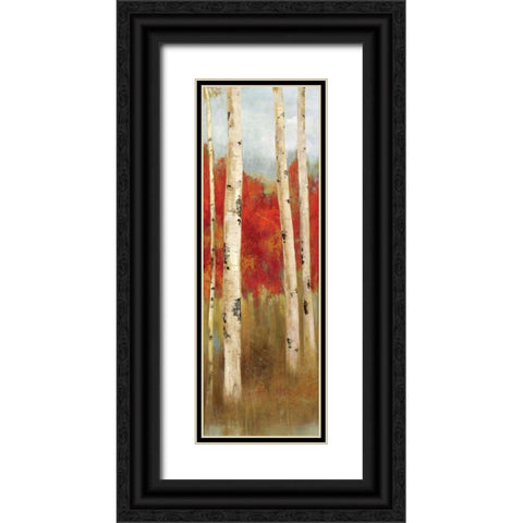 The Edge Lookout II Black Ornate Wood Framed Art Print with Double Matting by Pearce, Allison