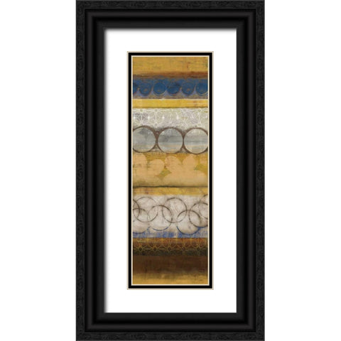 Mellow II Black Ornate Wood Framed Art Print with Double Matting by Pearce, Allison